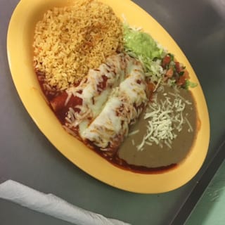 Enchiladas Plate