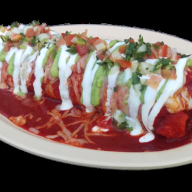 Wet Veggie Burrito.